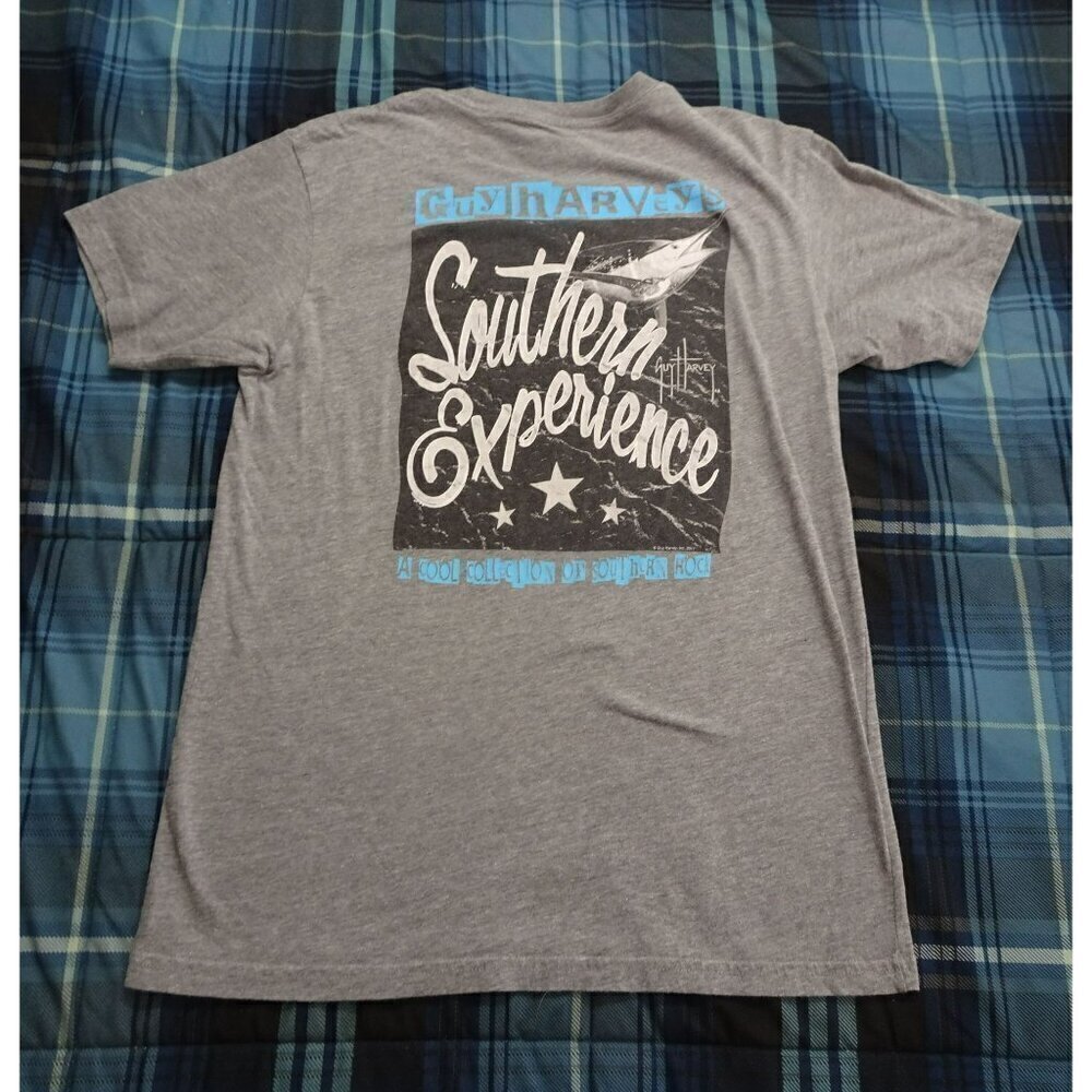 Guy Harvey Gray "Southern Experience" T-Shirt Small